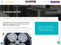 Commercial AC San Antonio | Champion Home Services