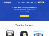 Floodlight - Champion - Auto Accessory, Led Work Light, Jump Starter, 