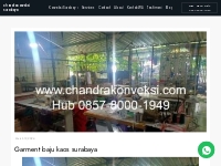 Garment baju kaos surabaya - Chandra Konveksi Surabaya