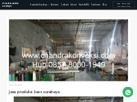 Jasa produksi kaos surabaya - Chandra Konveksi Surabaya