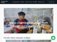 Konveksi atasan wearpack surabaya - Chandra Konveksi Surabaya