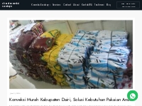 Konveksi Murah Kabupaten Dairi, Solusi Kebutuhan Pakaian Anda - Chandr