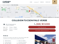 Tucson Auto Body Shop | Chapman Collision Center Palo Verde