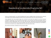 Residential Locksmith Charlotte NC | Charlotte Locksmith | Local Locks