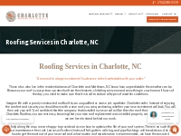 Roofing Repair Matthews NC | Charlotte Roofing