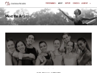 Meet the Artists - Charlottesville Ballet