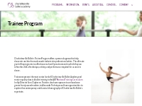 Trainee Program - Charlottesville Ballet