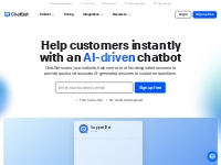 ? ChatBot | AI Chat Bot Software for Your Website
