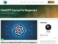 ChatGPT Course For Beginners - Chat GPT Training