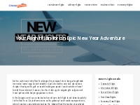 Your Flight Plan for an Epic New Year Adventure | Cheapflyfares
