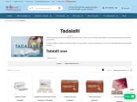 Buy Tadalafil tablets - Its uses, interactions, side effects