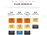 Class Schedule | Chelmsford Shotokan Karate Club