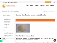 Best Xanthan Gum Ahmedabad | Top Xanthan Gum Manufacturer & Supplier i