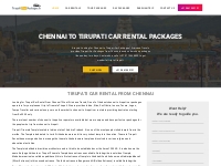  Tirupati Car Rental From Chennai, Chennai To Tirupati Car Rental Pack