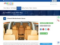 11 Seater Tempo Traveller AC Rental in Chennai