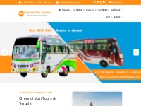 Chennai Van Travels | Van Rental Chennai | Tour Packages Chennai