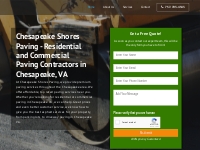 Home - Paving Contractor Chesapeake VA - Asphalt Driveways and Commerc