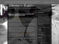 Chevron in Ecuador: Chevron Lawyer Larry Lowenstein Continues to Misle
