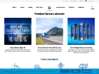 Premium Lubricants and Coolants  | Chevron Lubricants (US)