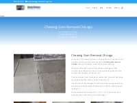 CHEWING GUM REMOVAL CHICAGO | CONCRETE CLEANING CHICAGO