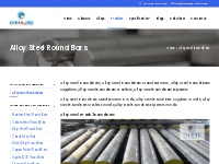 Alloy Steel Round Bars Manufacturers | Suppliers | Stockists | Exporte