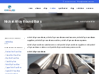 Nickel Alloy Round Bars Manufacturers | Suppliers | Stockists | Export