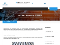 Inconel 825 Pipes & Tubes|Inconel Pipes & Tubes