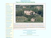 Chianti Italy: visitors' guide to Chianti in Italy