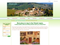 Best place to stay in the Chianti region of Tuscany, Italy