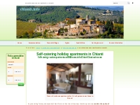 Self-catering holiday apartments in Chianti, Tuscany