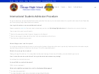International Students Admission Procedure | Chicago Flight School