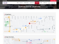 Our Locations in Chicago - Chicago Van Rentals