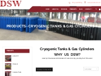 China Cryogenic Tanks   Gas Cylinders exporter | supplier
