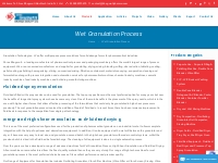 Wet Granulation Process Line Equipment - High Shear Granulation and Fl