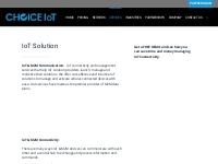 IoT Solution| M2M Communication | Choice IoT