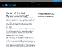 IoT Sim Card | IoT Sim | Choice IoT