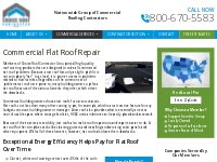 Commercial Flat Roof Repair | Choice Roof Contractors
