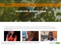 Staff - Churchill Tailored Safaris