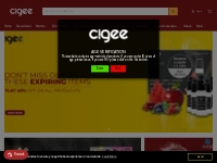 E-Cigarette Kits, E-Liquid, Vape Supplies - Cigee — CIGEE.COM