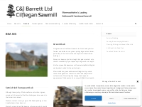 Green Oak Beams | Cilfiegan Sawmill | Sustainable Timber