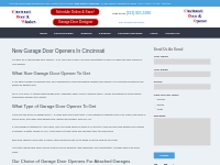 Cincinnati Garage Door Openers – Garage Door Opener Company in Cincinn