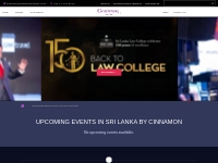 Upcoming Events in Sri Lanka | Cinnamon Box Office | Latest Events