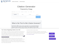 FREE Citation Machine: Accurate   Easy-to-Use | Cite This For Me