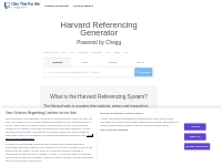 FREE Harvard Referencing Generator   Guide | Cite This For Me