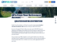Gifts From Your Retirement Account - Public Citizen