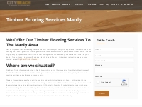 Timber Flooring Services Manly - City Beach Timber Flooring