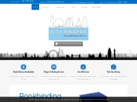       Bookbinding, Thesis   Dissertation Binding London: CityBinders B