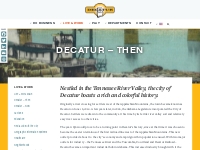 Decatur — Then - City of Decatur, Alabama