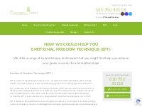 Emotional Freedom Technique (EFT) - City of London Hypnotherapy | Cler