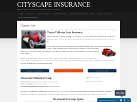 Classic/Collector Auto Insurance AZ|TX – CityScape Insurance